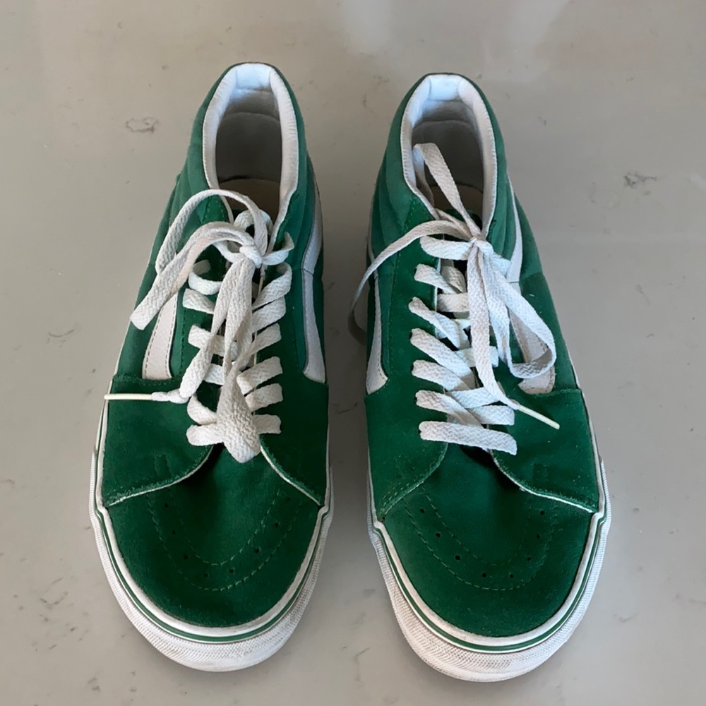Men’s Mid Top Vans - Green